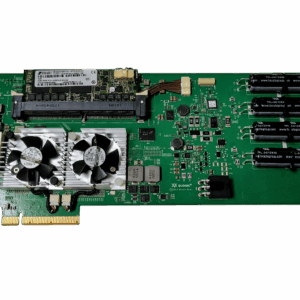 F4YMD Dell Compellent SC8000 Intelligent Cache Adapter Card QSA10602 w/ SFPs