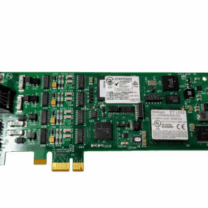 50-0445-02A Dialogic PCI-e Fax Board 56-0768-01 Full Height Bracket