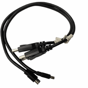 N67GT Lot of 2 Dell 18" Mini Display to Display Cables