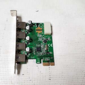 SD-PEX20133 SYBA Qaud Port USB 3.0 Expansion Adapter w/ Molex Power