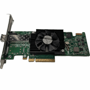 Lot of 2 61M2K Dell Single Port 16GB Emulex LPE16000 Fibre Adapter Full Height w/SFP